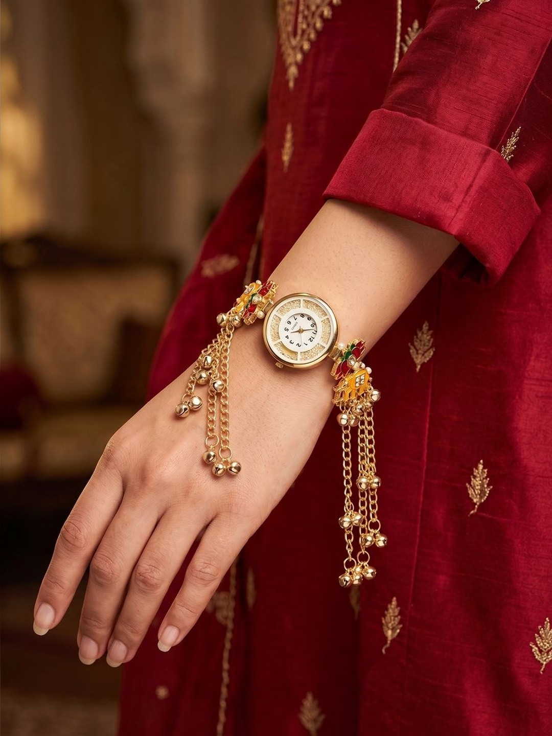 Nui Women Gold-Plated Watch