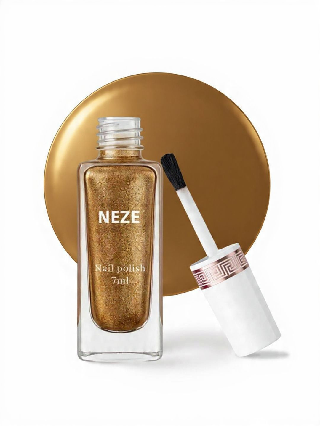 Neze Women High Shine Long-Lasting Nail Polish - 7 ml- Bronze