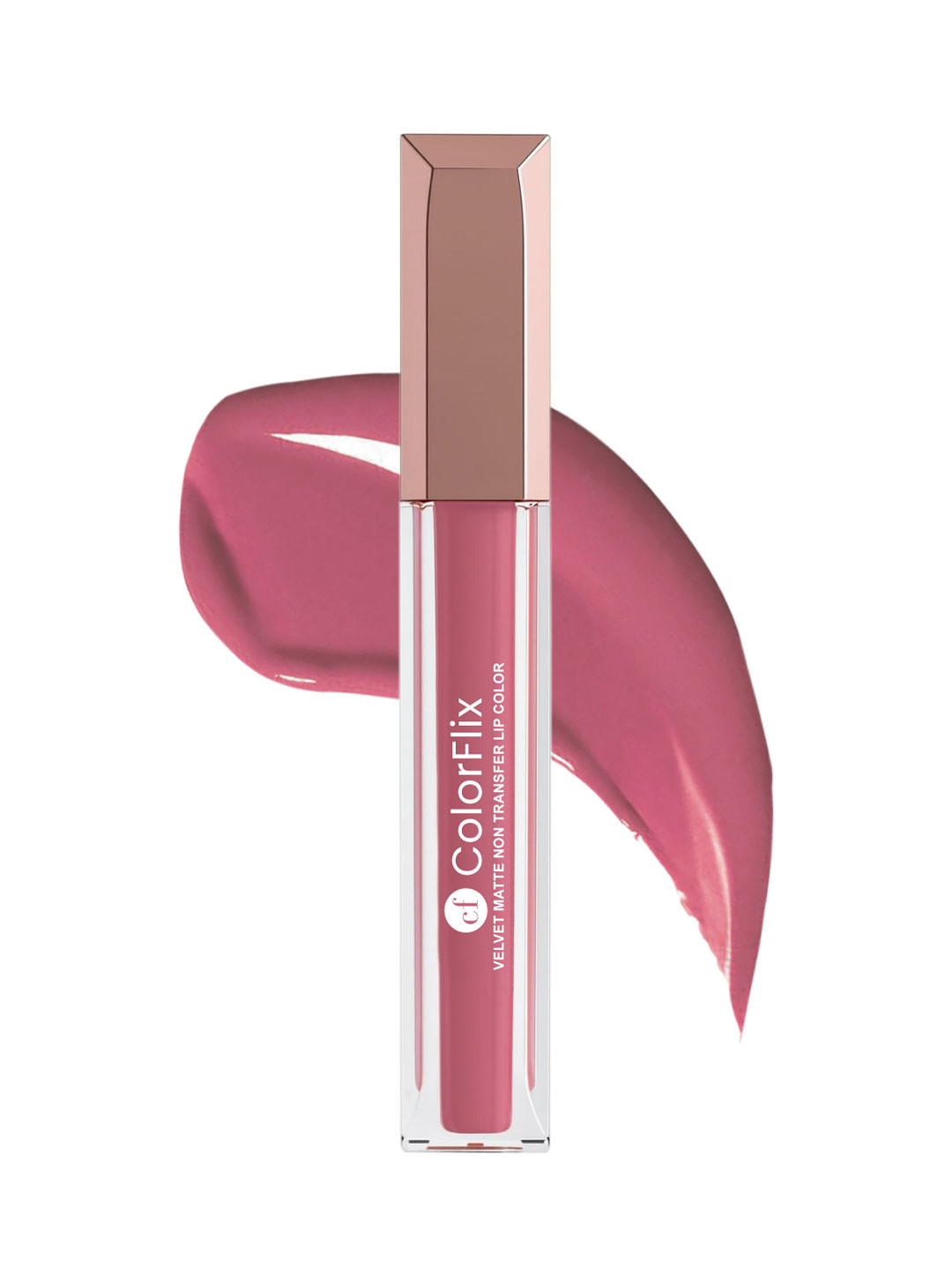 COLORFLIX Velvet Matte Non Transfer Lip Color - 6 ml - Pink Sundae