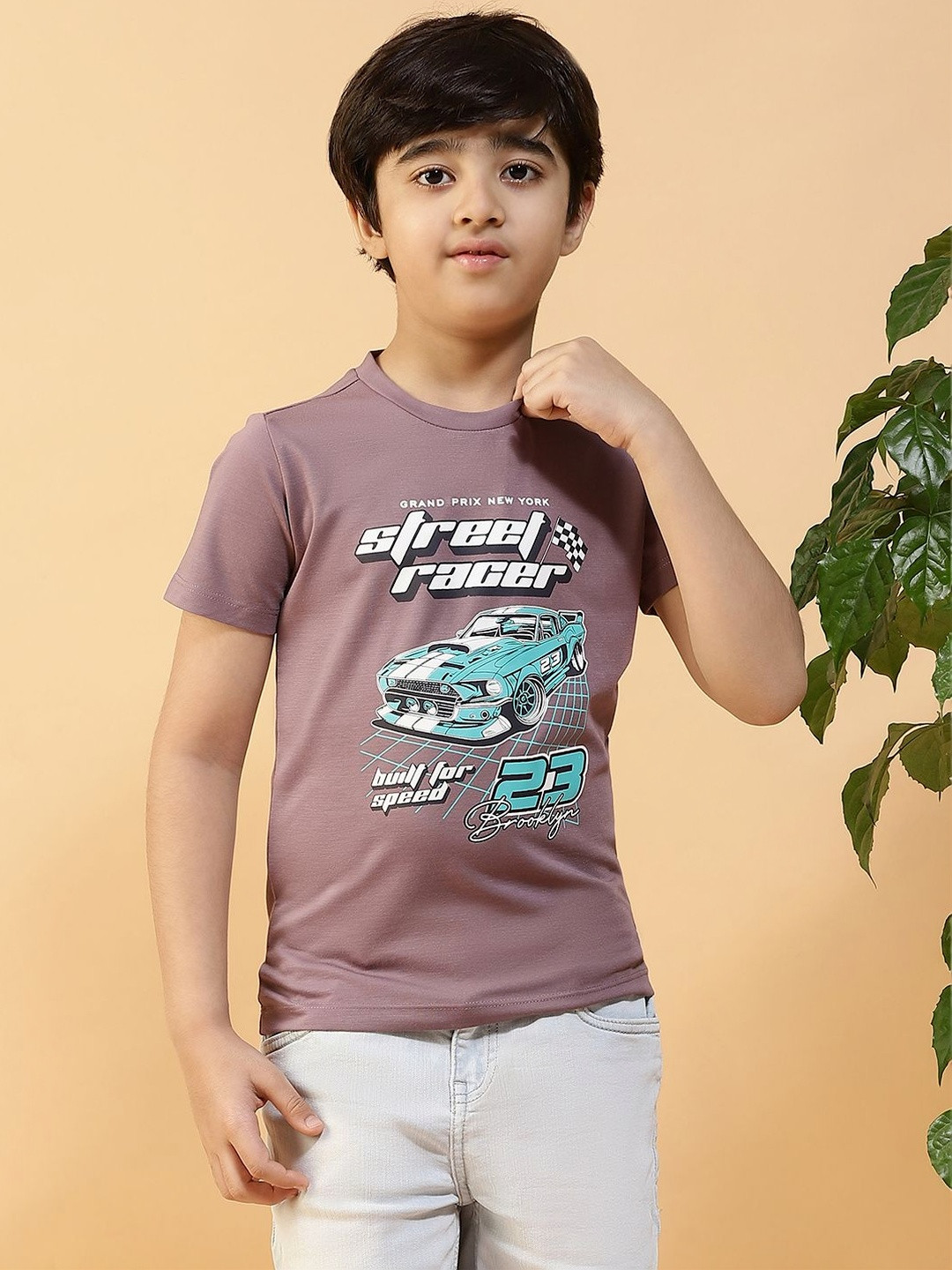 KIZA Boys Printed T-shirt