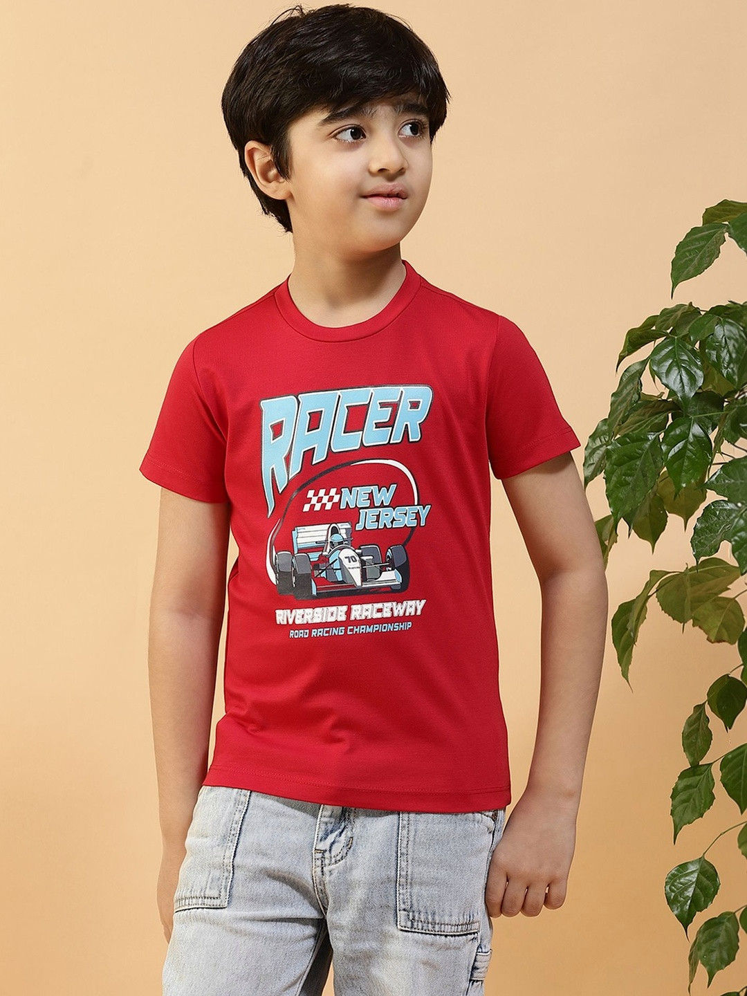 KIZA Boys Printed T-shirt