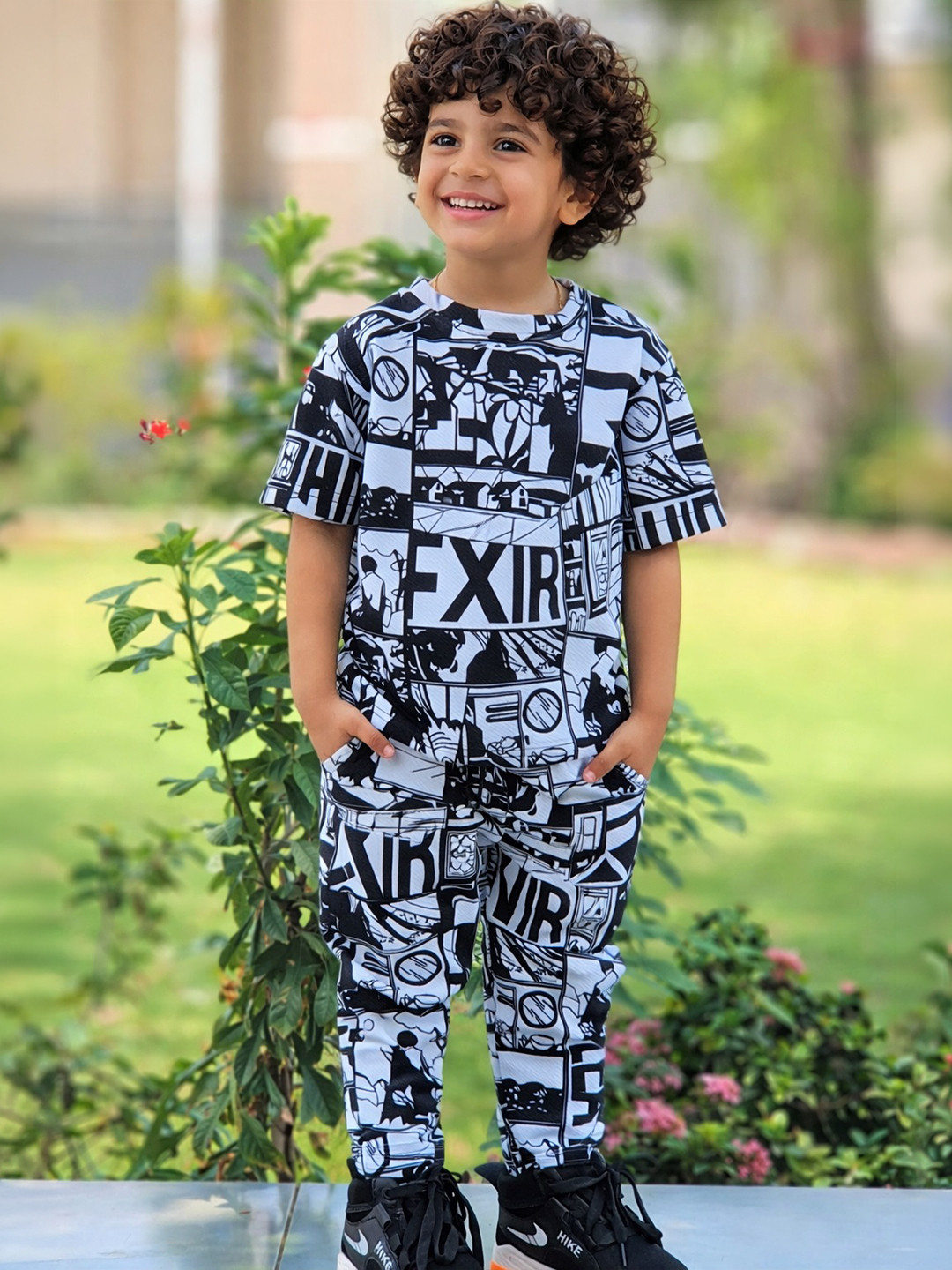 Veta Wear Unisex Kids Printed T-shirt