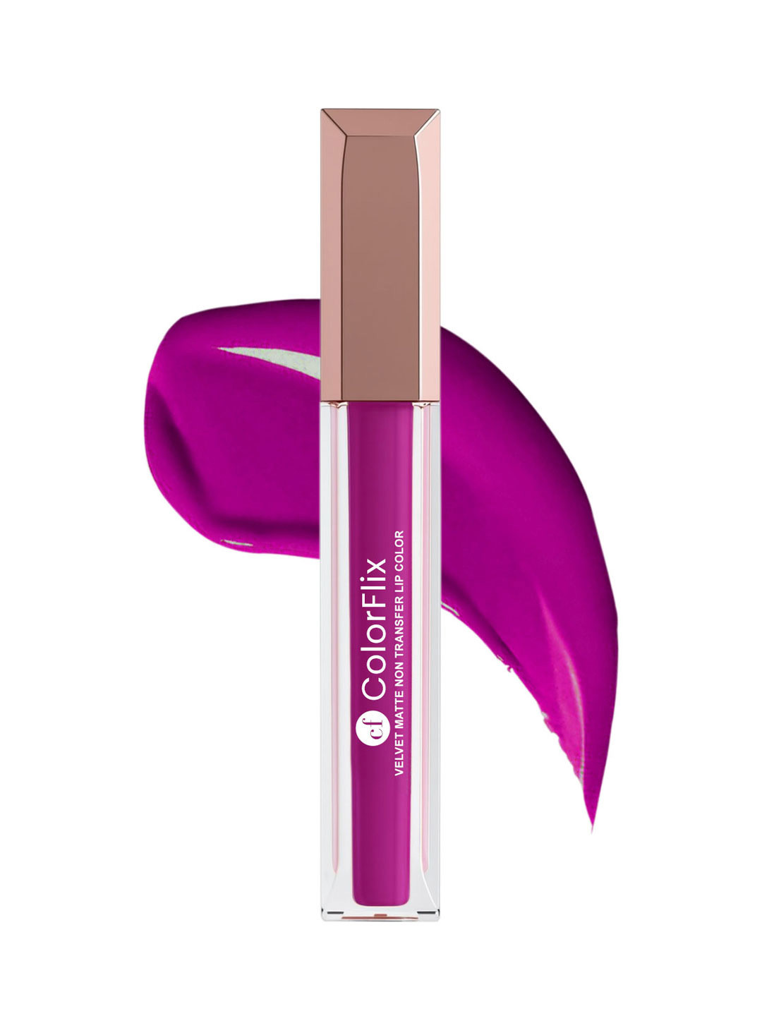 COLORFLIX Velvet Matte Non Transfer Lip Color - 6 ml - Violet Scoop