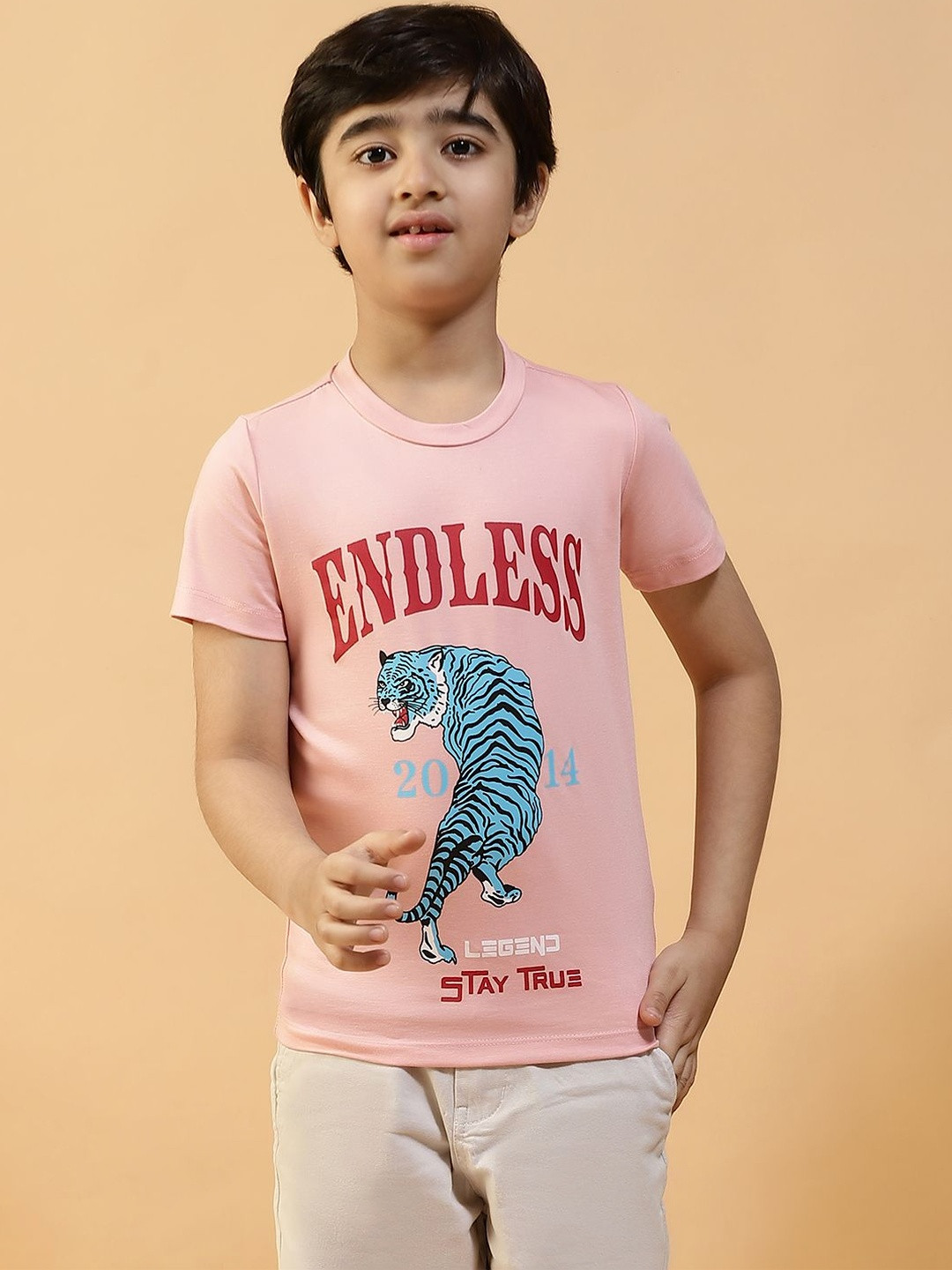 KIZA Boys Printed T-shirt