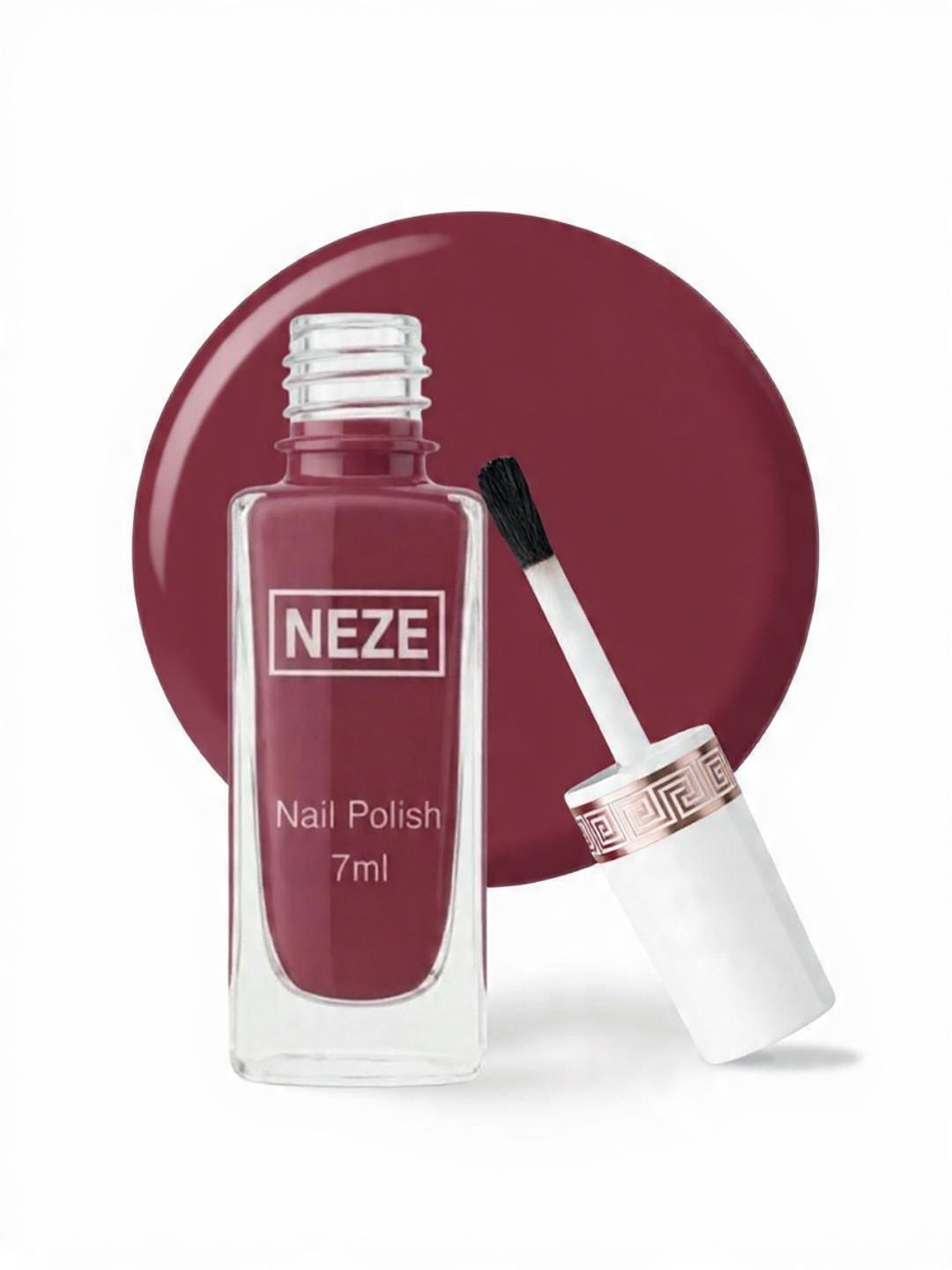 Neze High Shine Long-Lasting Nail Polish - 7 ml- Rose