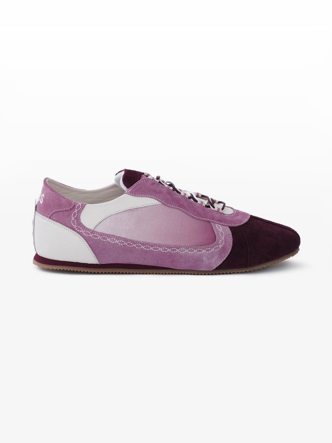 GULLYLABS Men Suede Roja Pink Heritage Handcrafted Ethnic Shoes