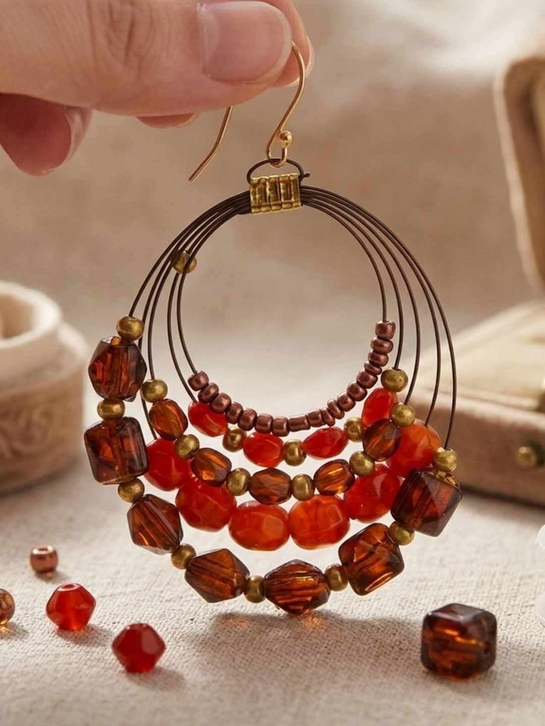 DCA Circular Hoop Earrings