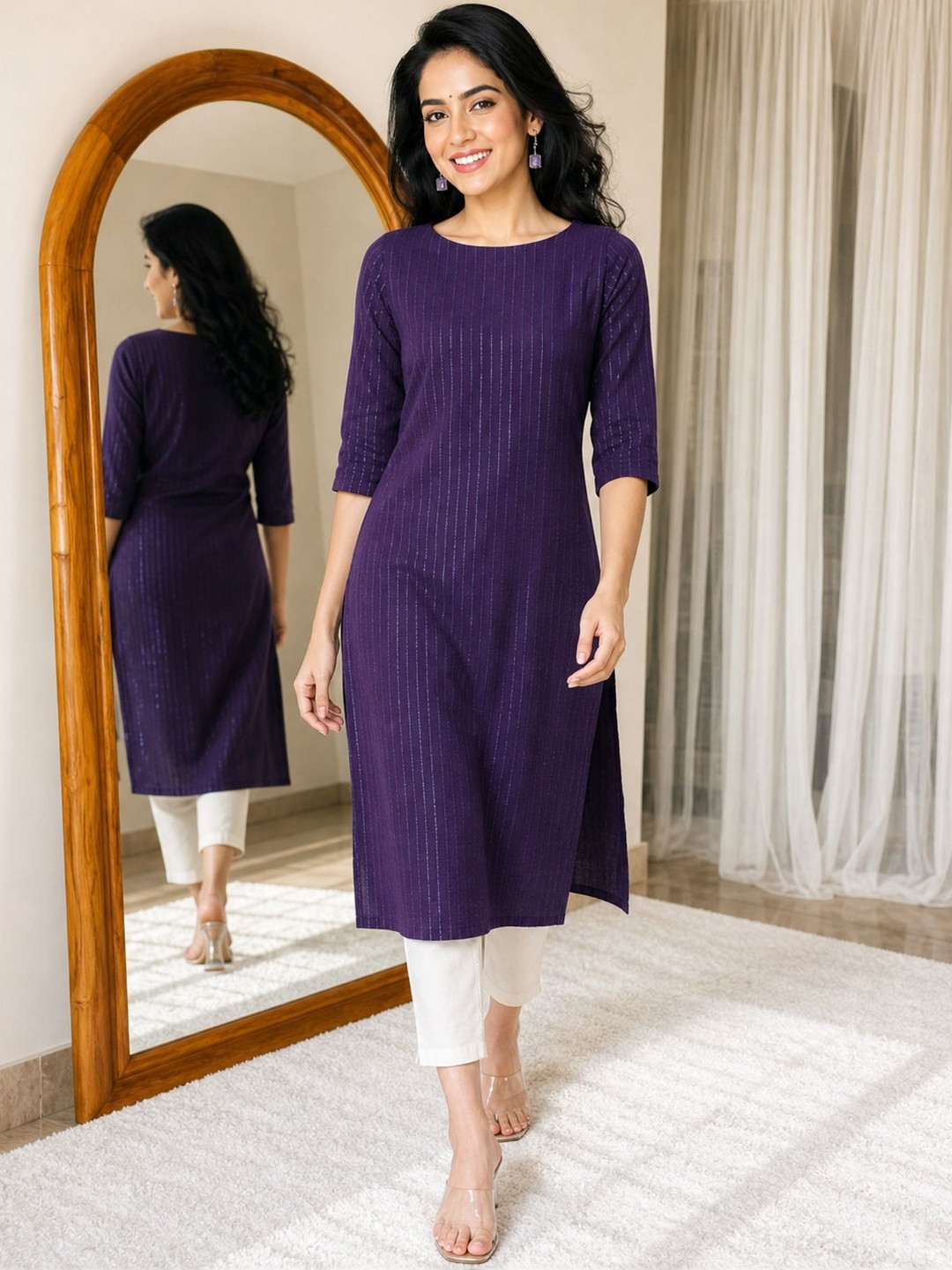 Milvia Women Printed Kurta
