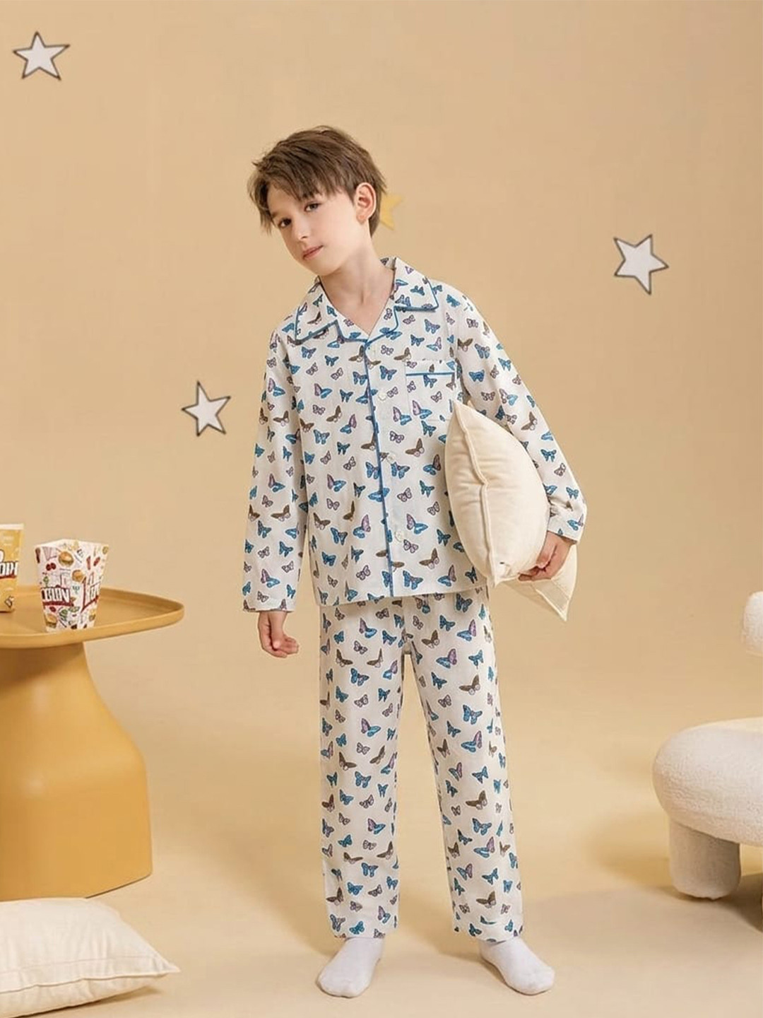 SEPHANI Boys Printed Night suit