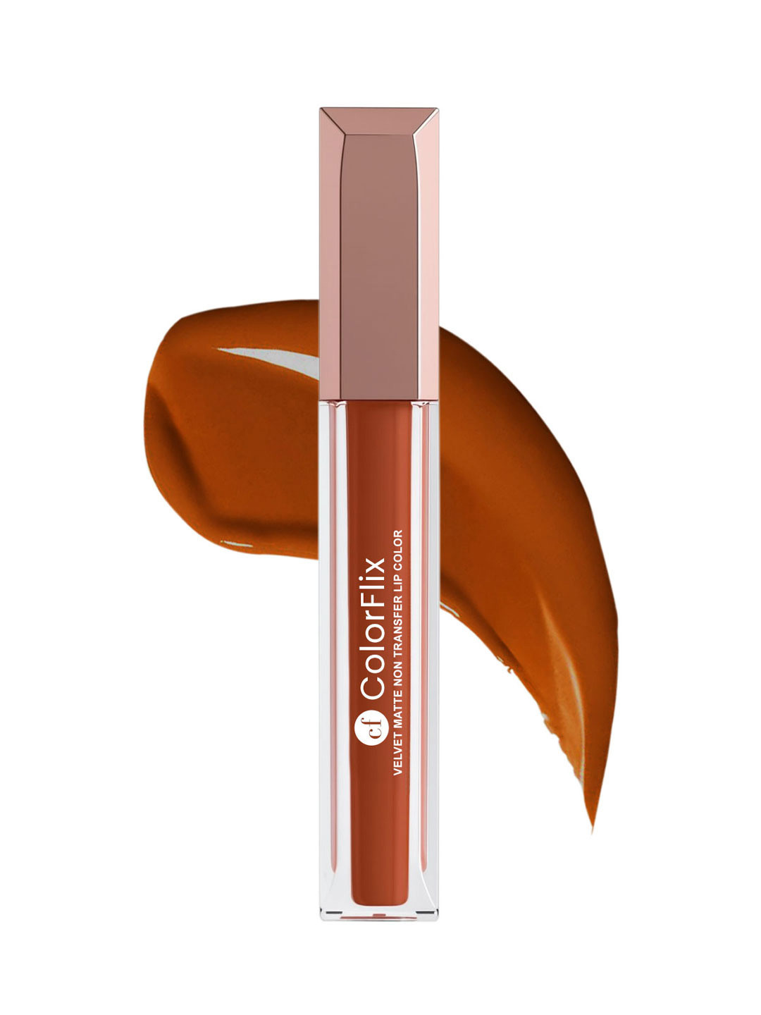 COLORFLIX Velvet Matte Non Transfer Lip Color - 6 ml - Brown Sugar