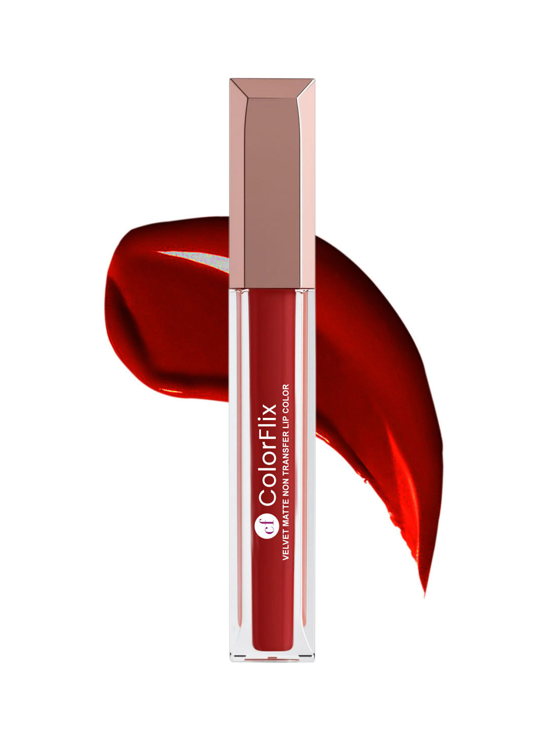 COLORFLIX Velvet Matte Non Transfer Lip Color - 6 ml - Choco Cherry