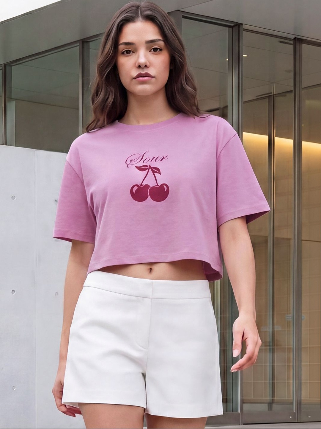 Blooming Tales Women 2 Printed Boxy T-shirt