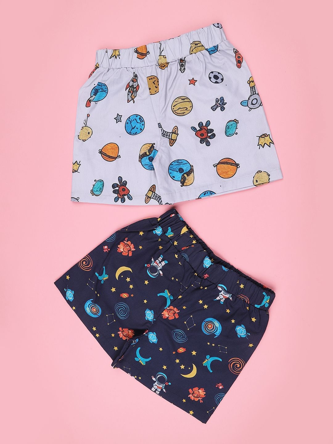 V-Mart Boys Conversational Printed Shorts