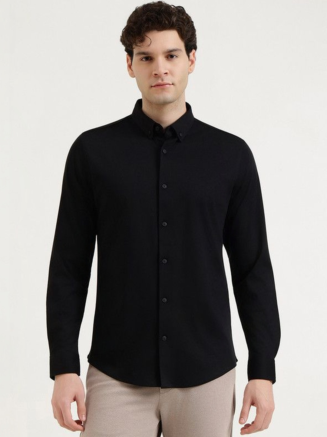United Colors of Benetton Men Slim Fit Casual Shirt