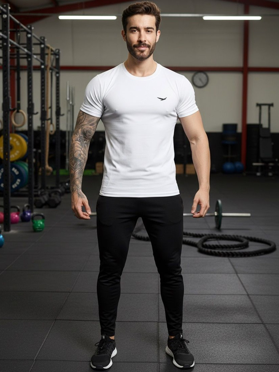 HiFlyers Men Brand Logo T-shirt