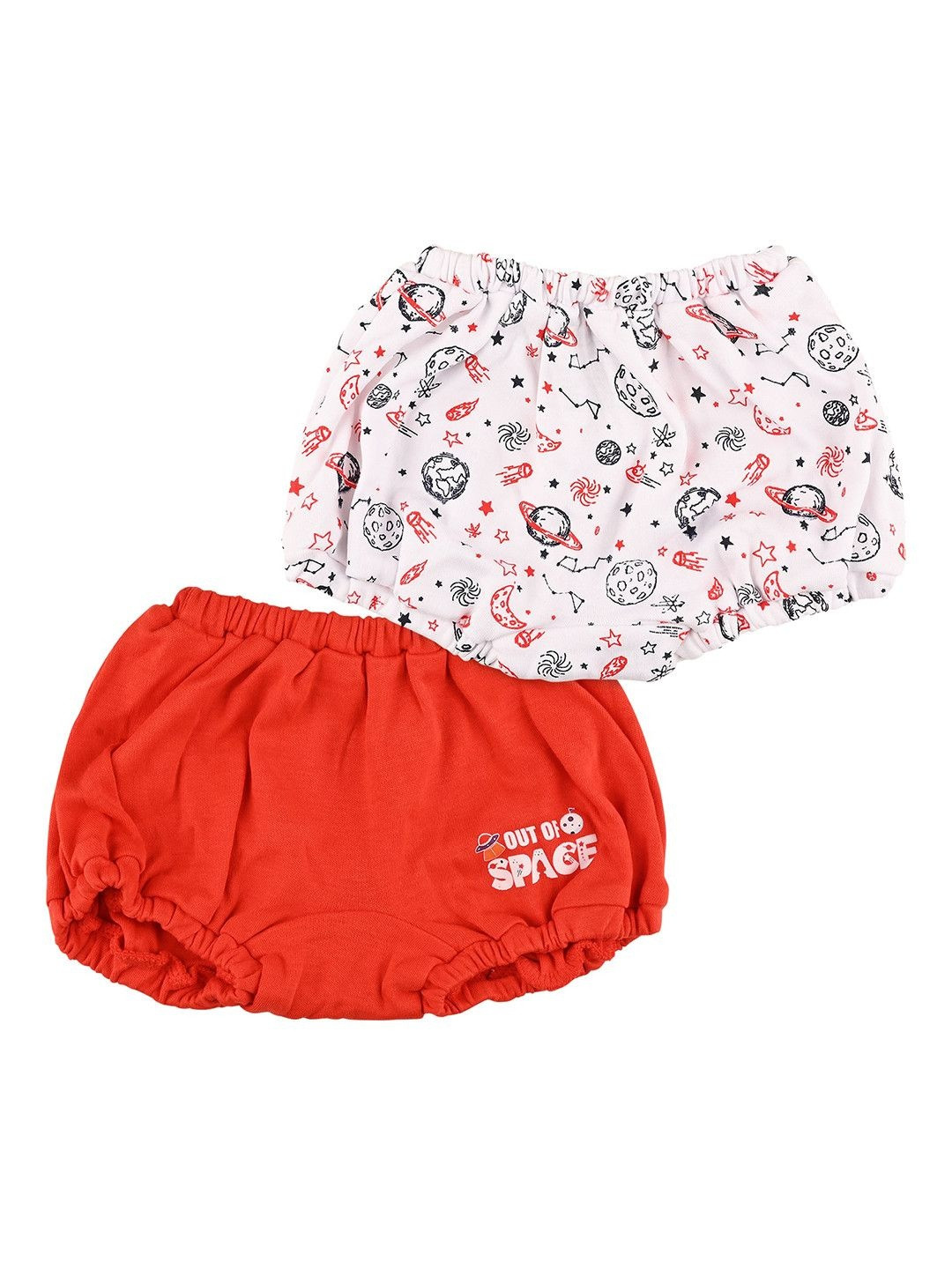 Nuluv Boys Pack of 2 Assorted Pure Cotton Basic Briefs