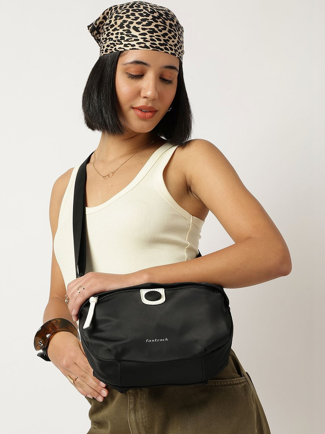 Fastrack Women Black Neo Sling