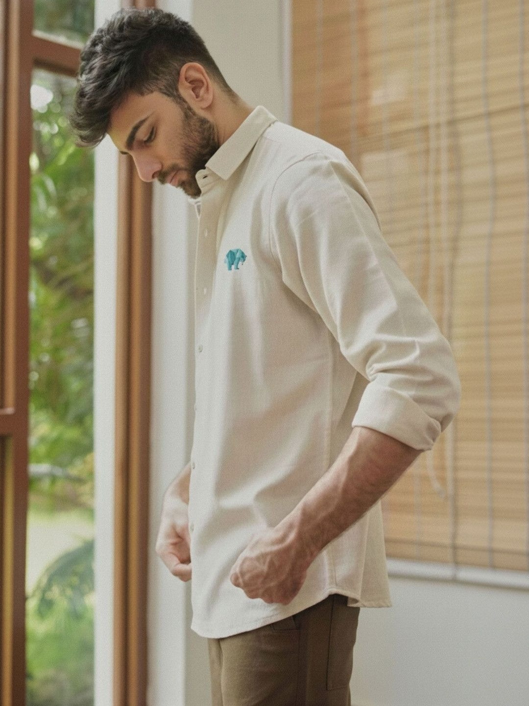 KEHAR Men Straight Casual Shirt