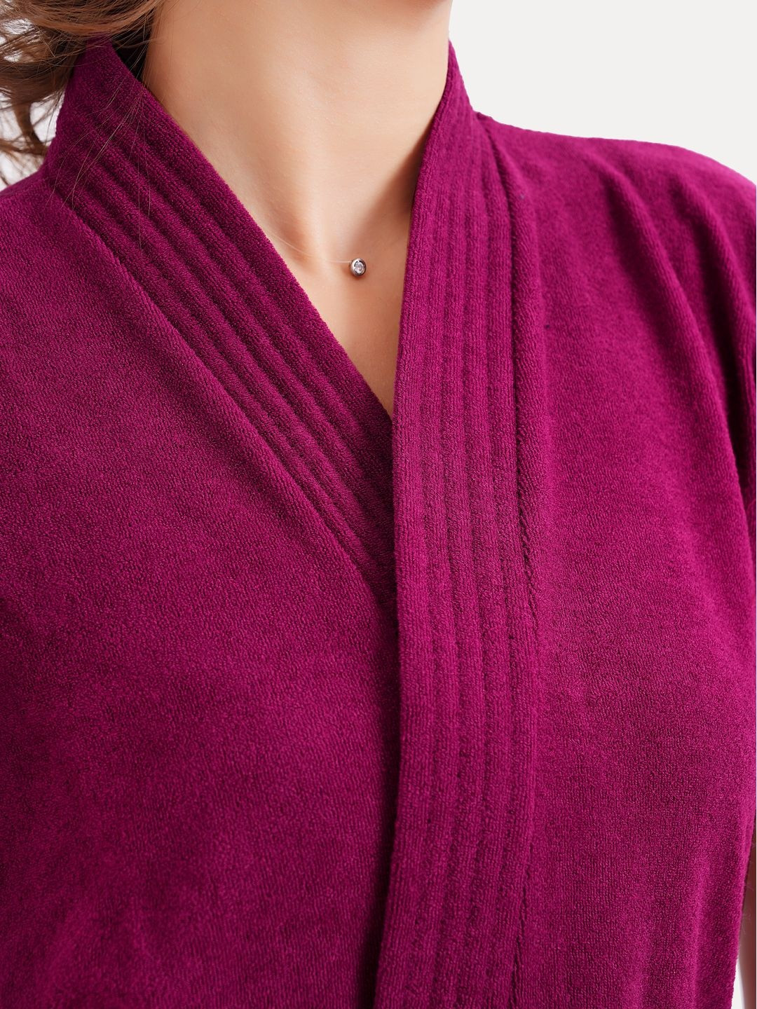 HotGown Cotton Knee Length Bath Robe & Wraps