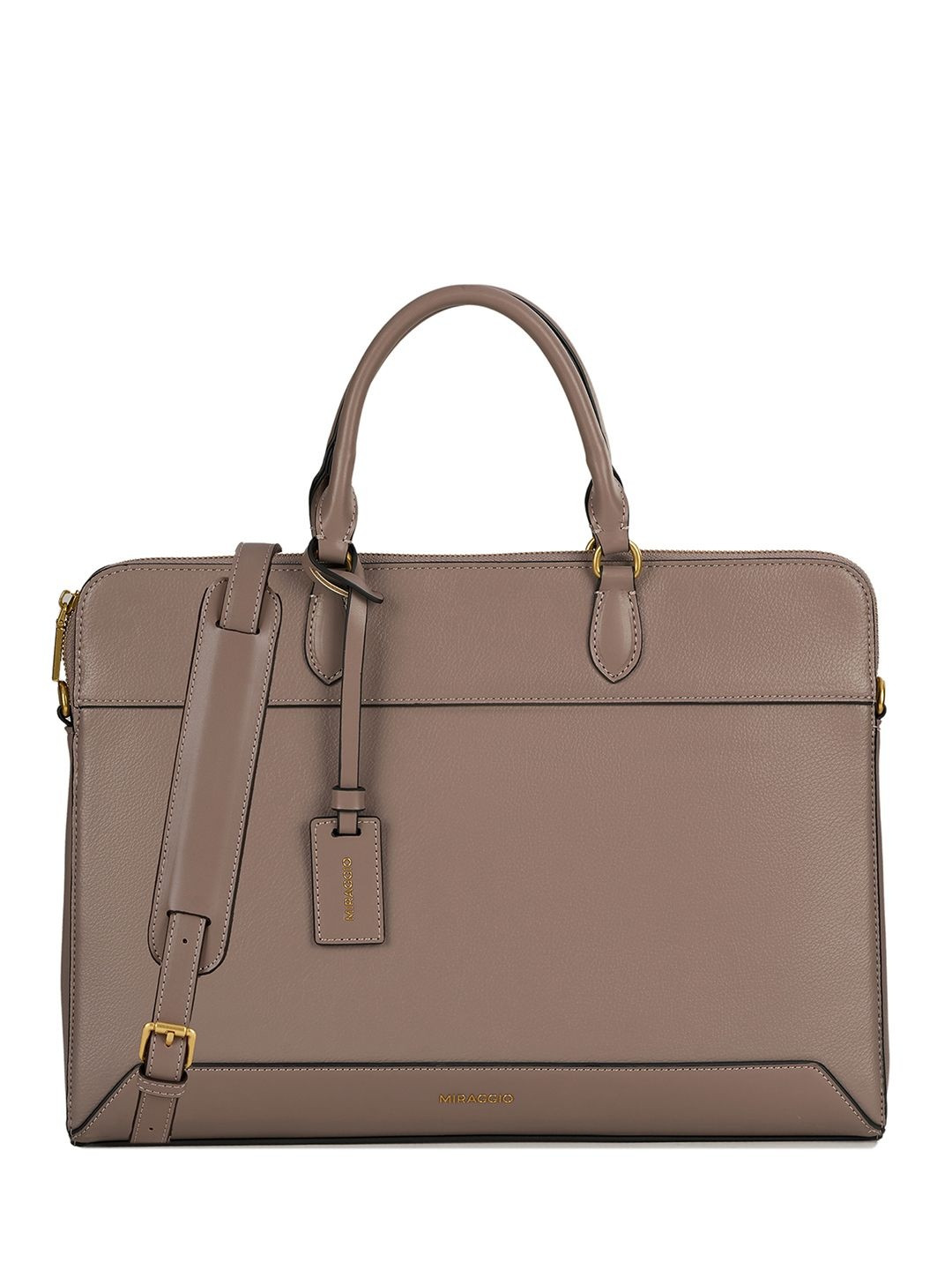 MIRAGGIO Women PU Laptop Bag