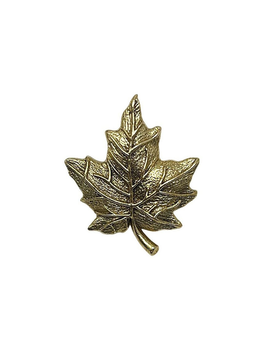 AAMIYA CREATIONS Men Maple leaf Elegant Statement Brooch