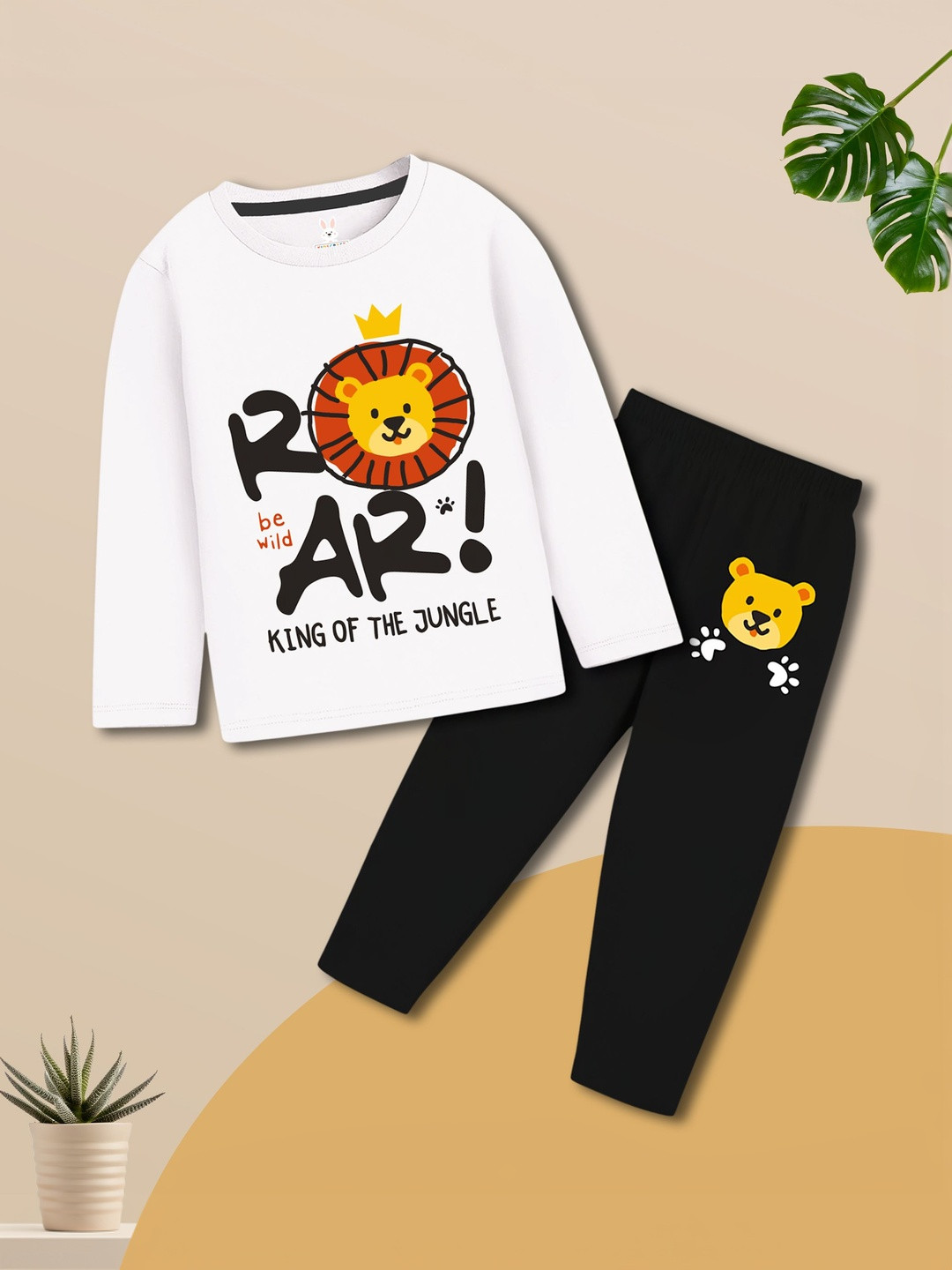 KIDSCRAFT Boys Printed Night suit