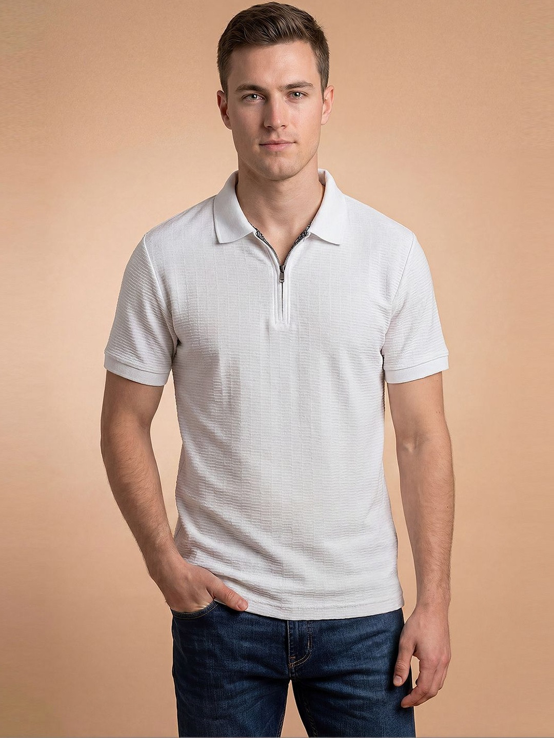 Kook N Keech Men Polo Collar T-shirt