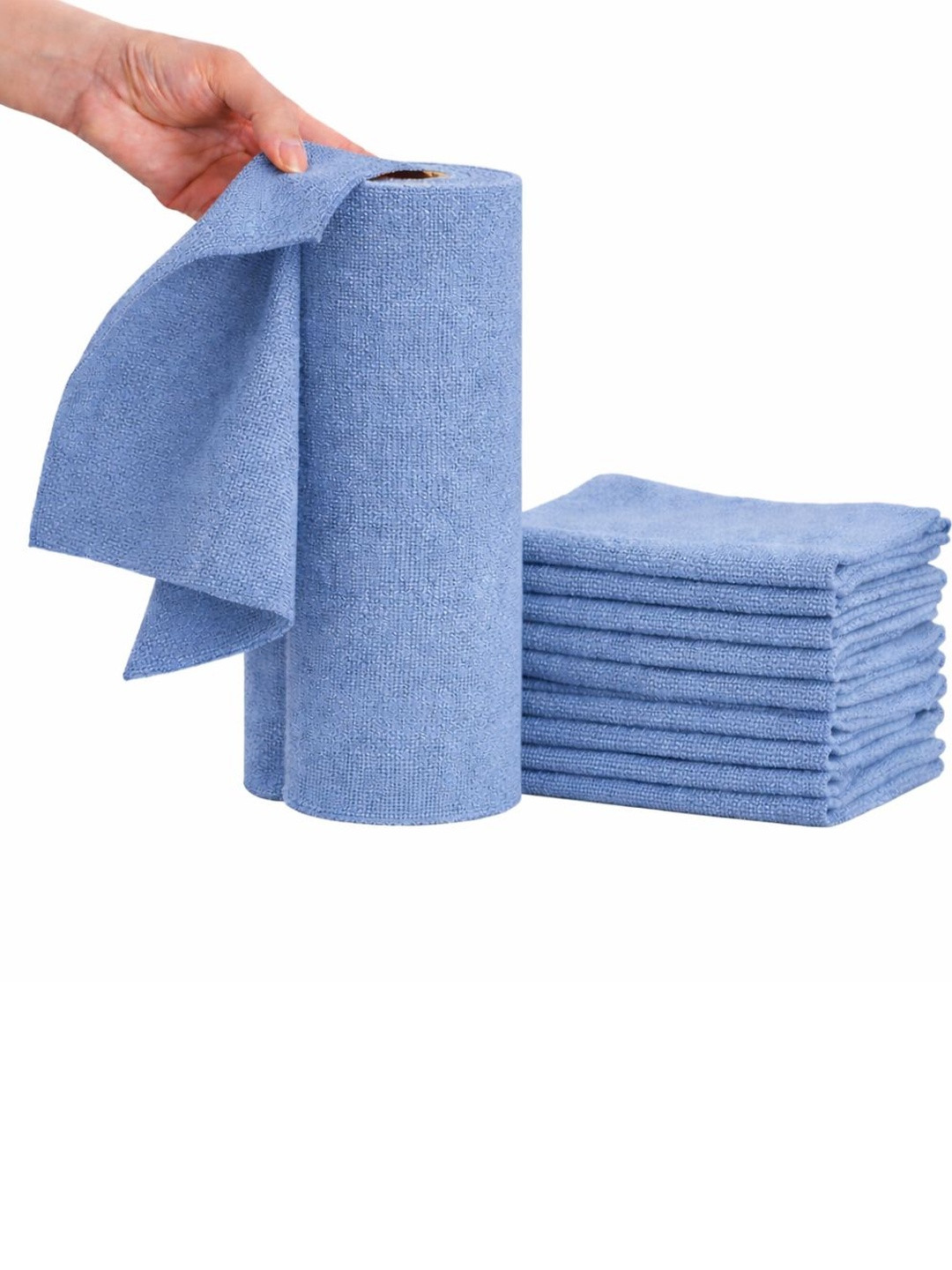 JAY GATRAD Seller Blue 2026 Solid Microfibre Cleaning Cloth