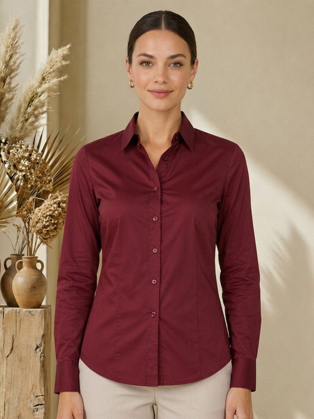Thevasa Women Casual Shirt