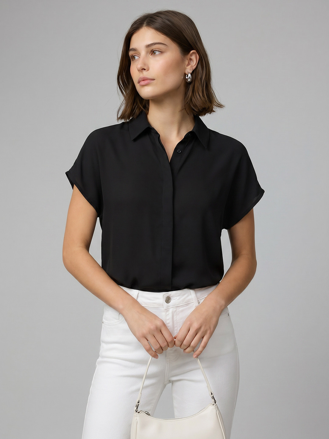 Van Heusen Women Extended Sleeves Casual Shirt