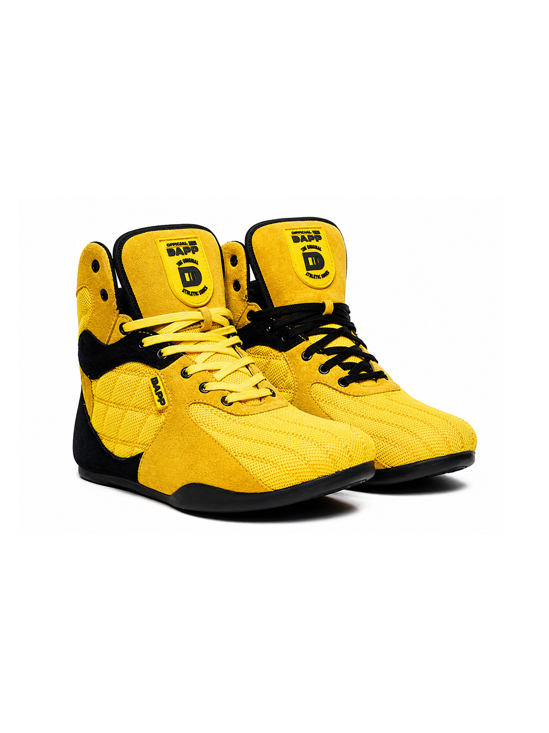 Official Dapp Unisex Weightlifting Suede High-Top Training or Gym Shoes