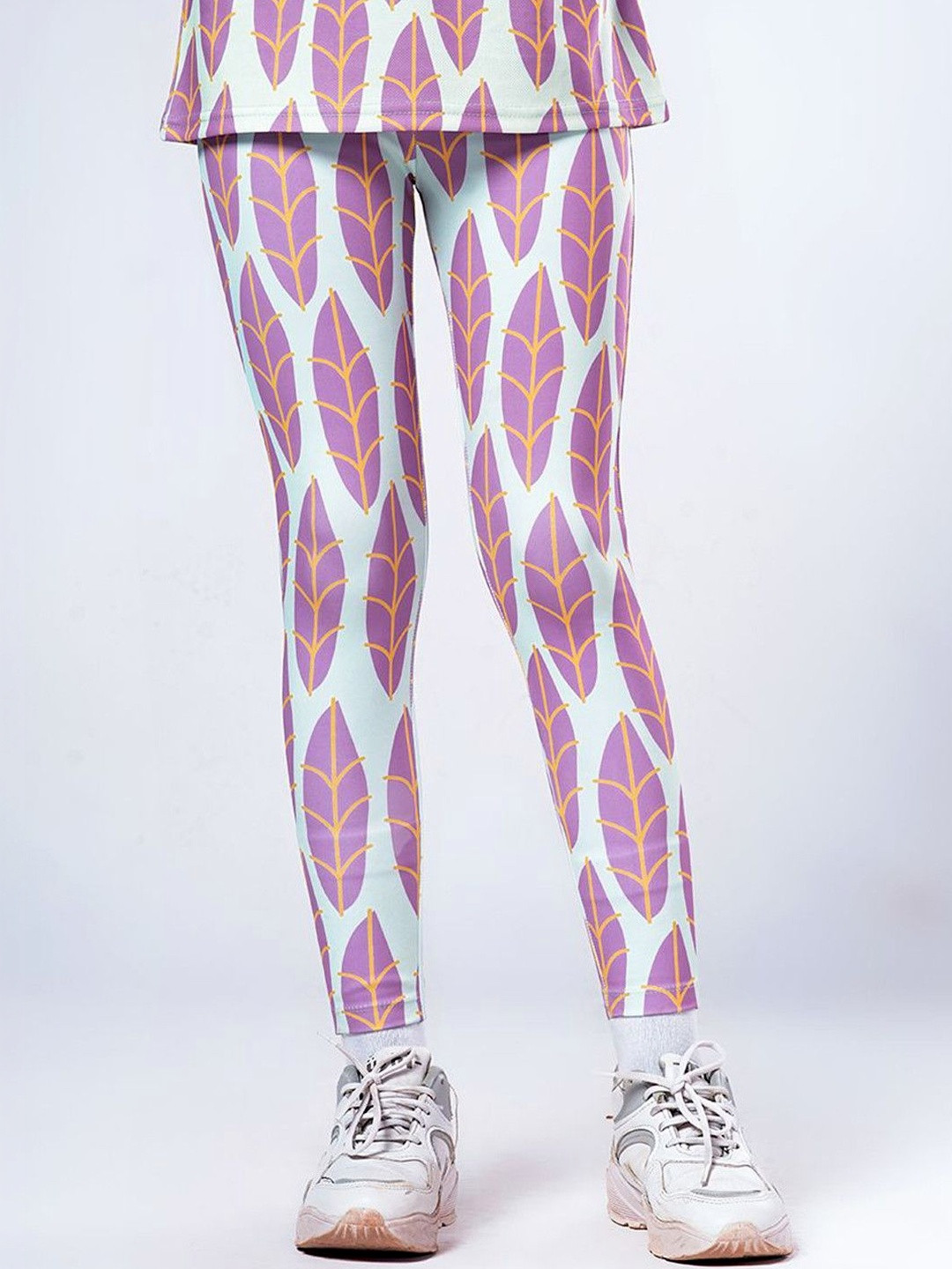 UMILDO Girls Printed Ankle Length Tights