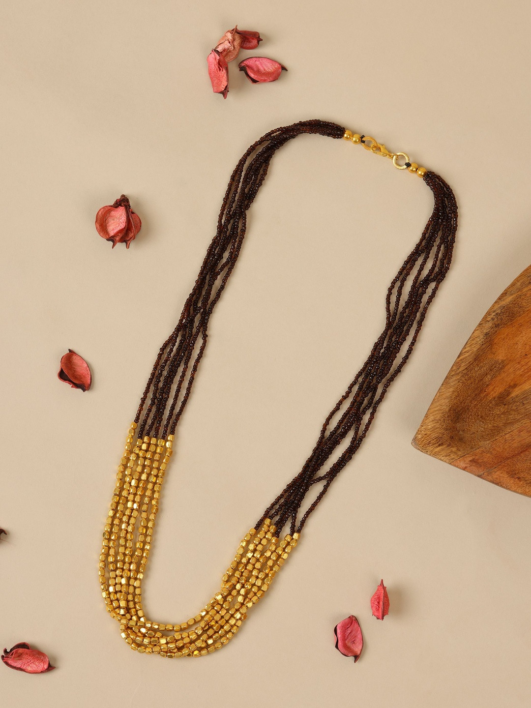 DCA Gold-Plated Layered Necklace