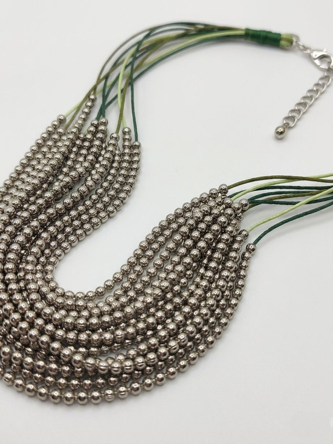 DCA Rhodium-Plated Layered Necklace