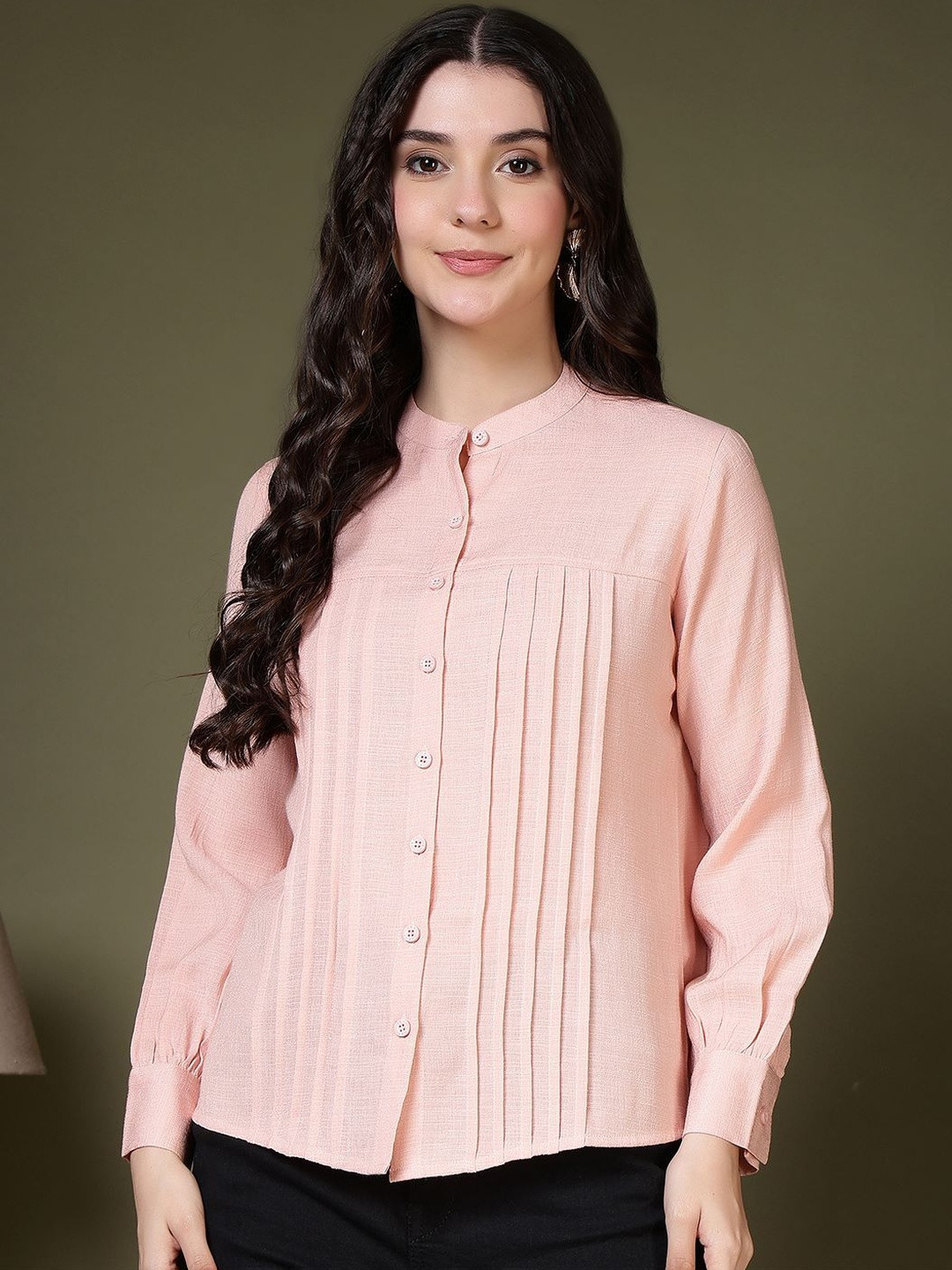 KALINI Women Classic Casual Shirt