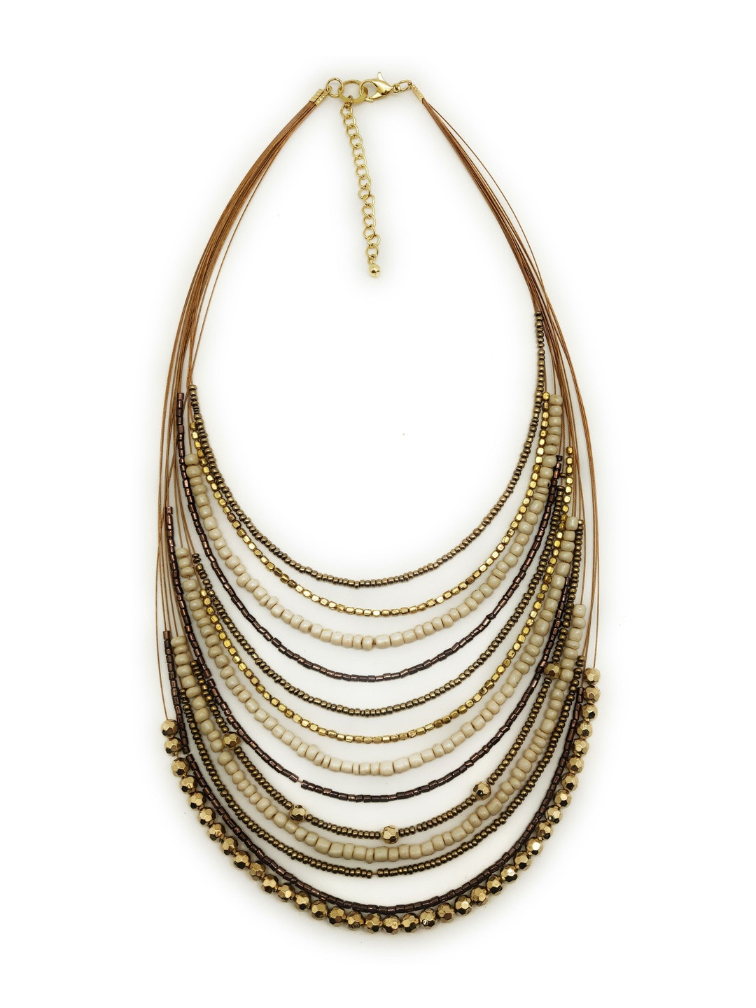 DCA Gold-Plated Layered Necklace