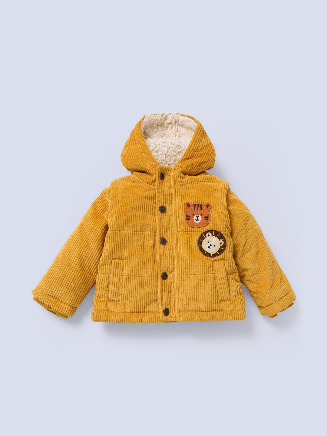 Ed-a-Mamma Boys Padded Jacket with Embroidered