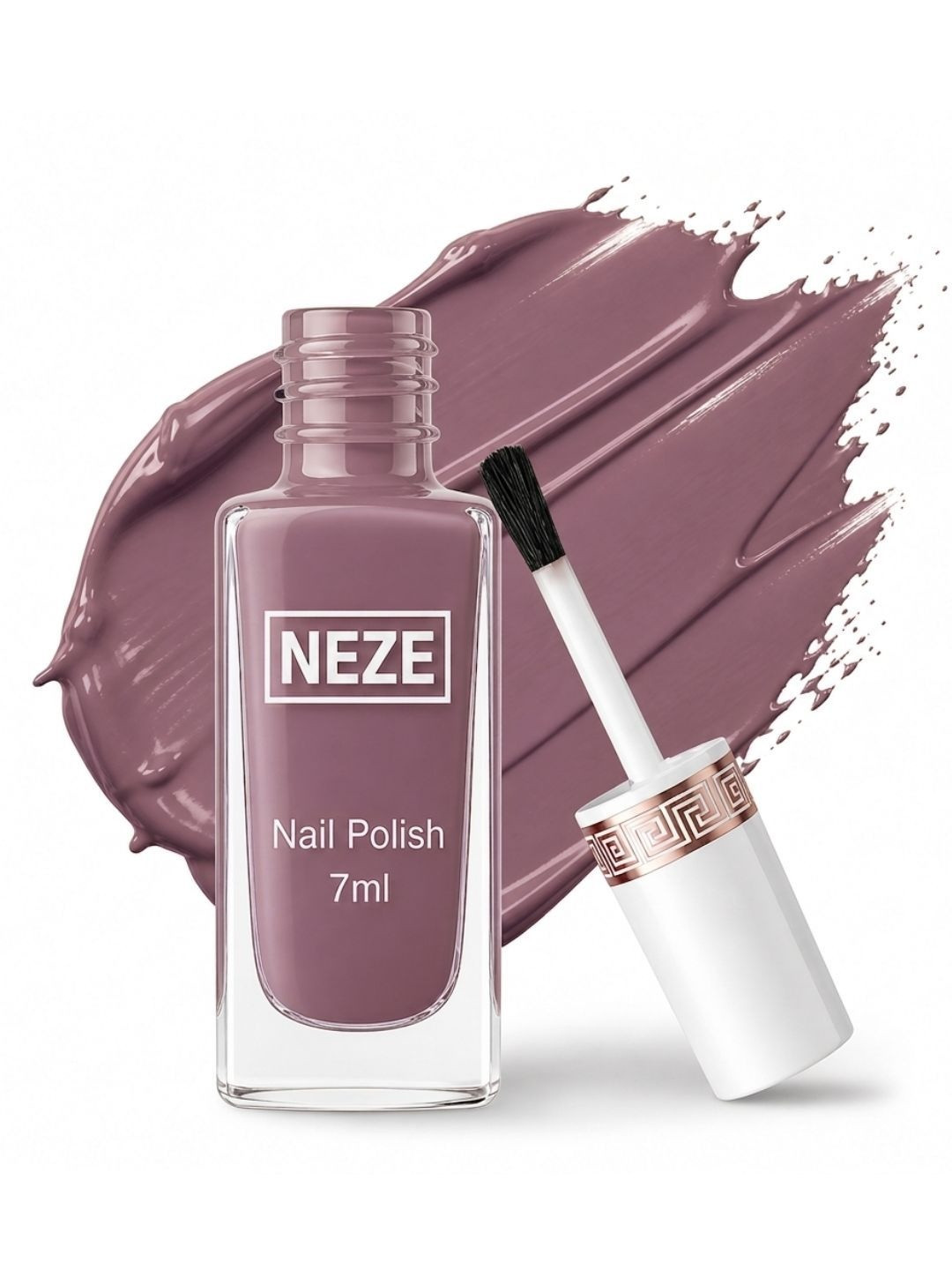 Neze Chip Resistant Nail Polish - 7 ml - Rust Pink