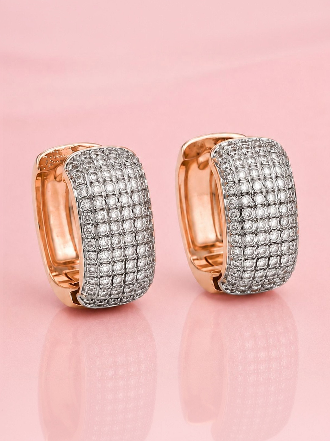 Forevershine Geometric Hoop Earrings