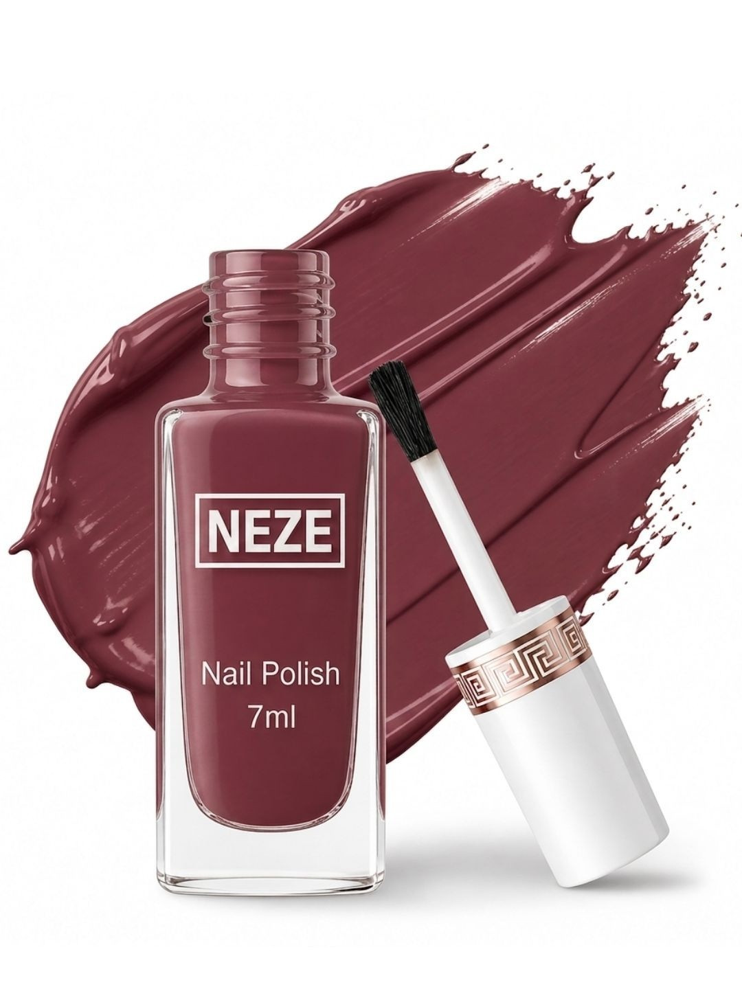 Neze Chip Resistant Nail Polish - 7 ml - Dark Pink