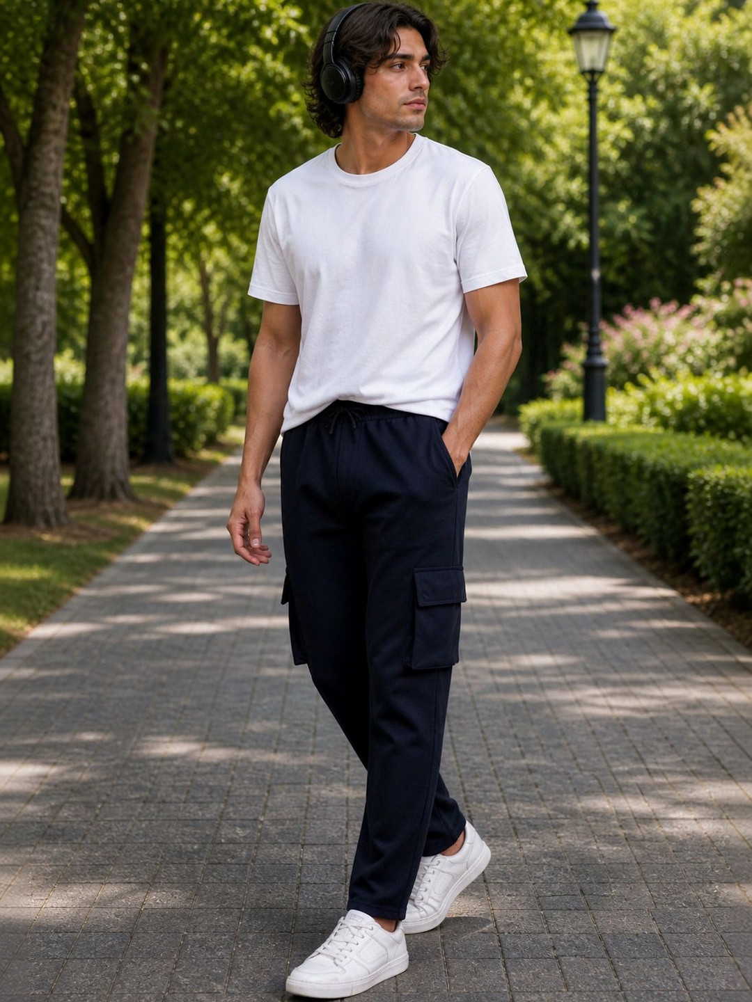 SZN Men Smart Cargos Trousers