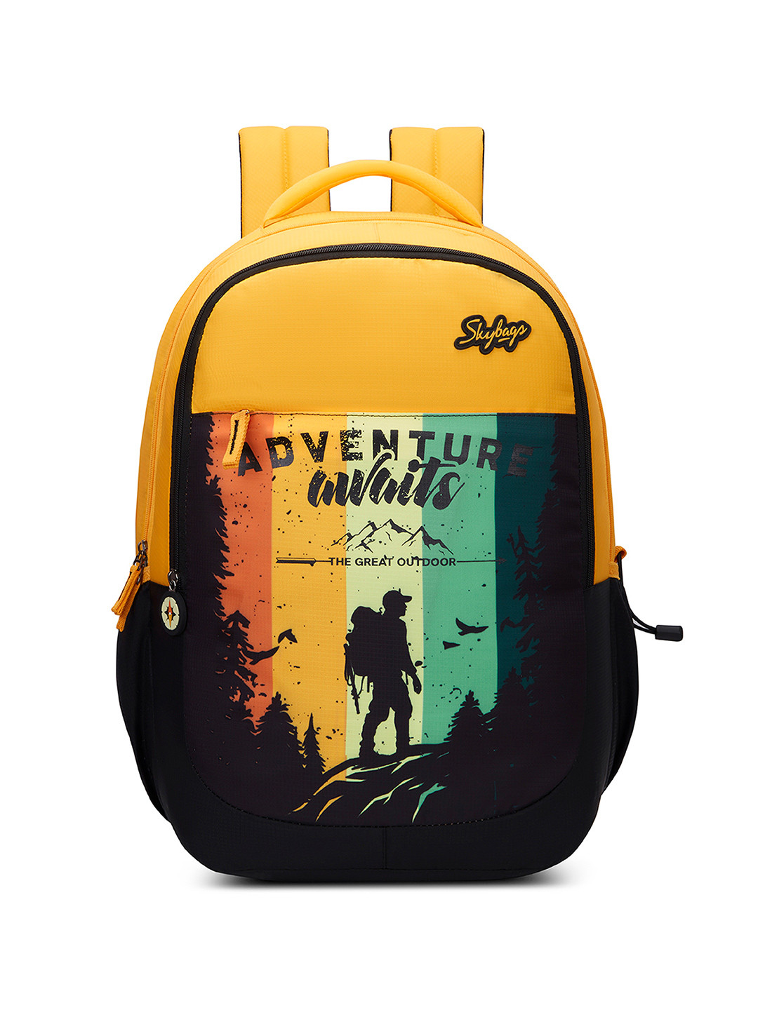 Skybags Klan Graphic Printed Large Ergonomic Padded Shoulder Structured Backpacks