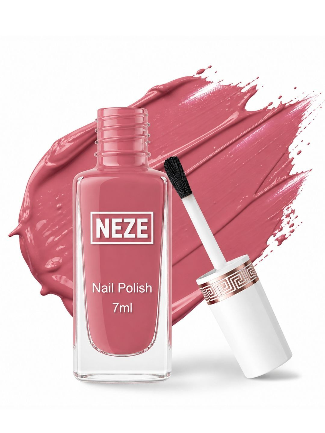 Neze Chip Resistant Nail Polish - 7 ml -Peach