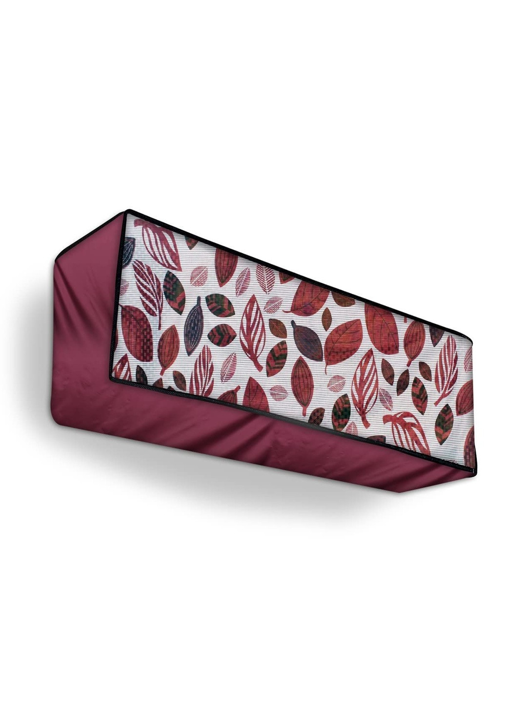 Lala Maneet Maroon Air Conditioner Appliance cover