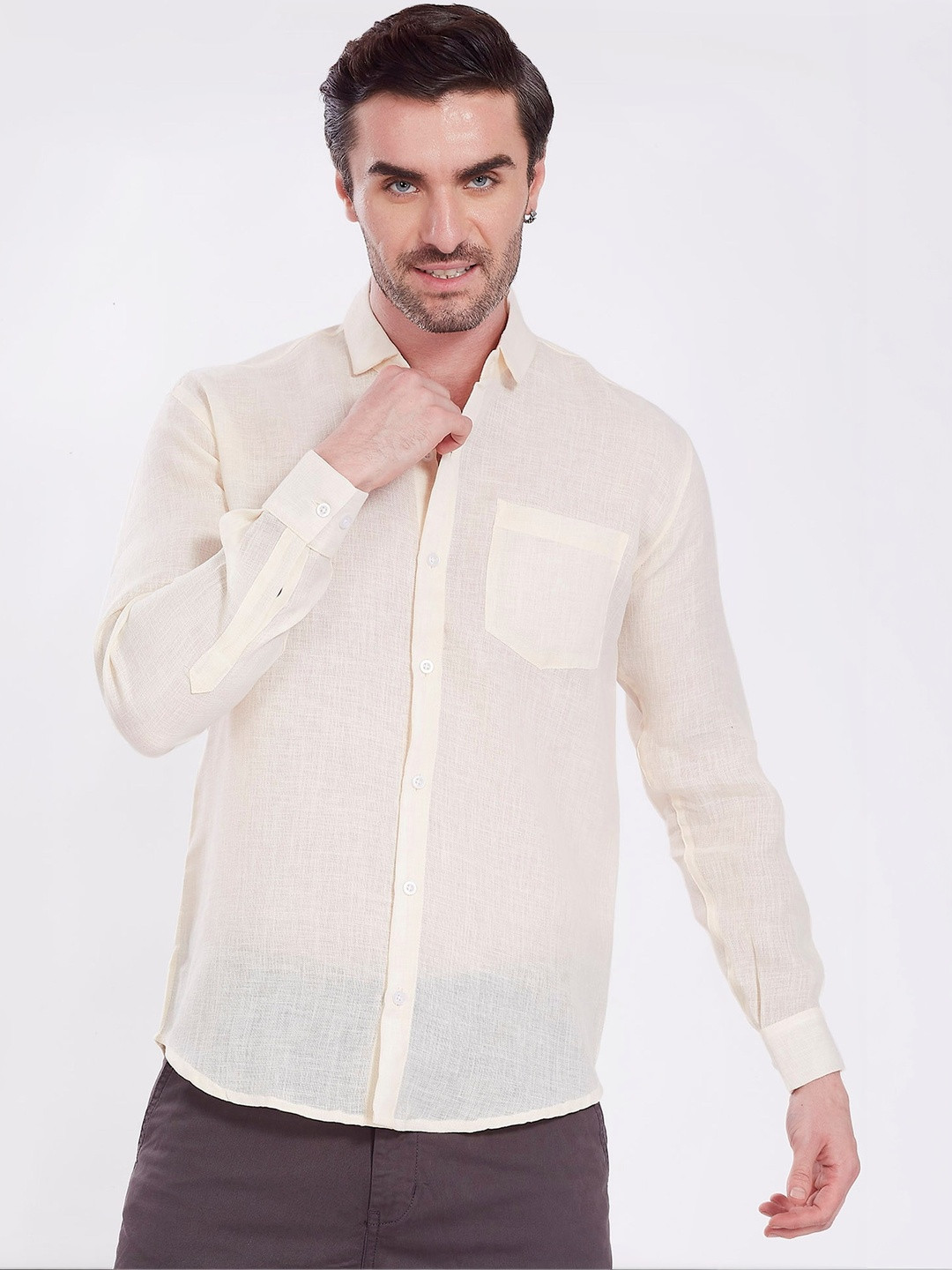 Mast & Harbour Men Slim Fit Casual Shirt