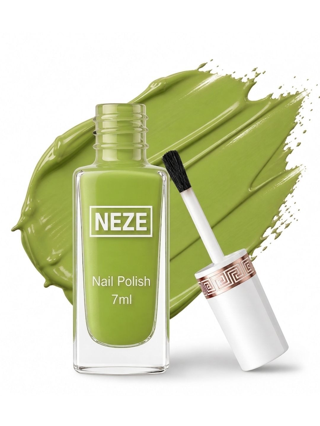 Neze Chip Resistant Nail Polish - 7 ml - Lime Green