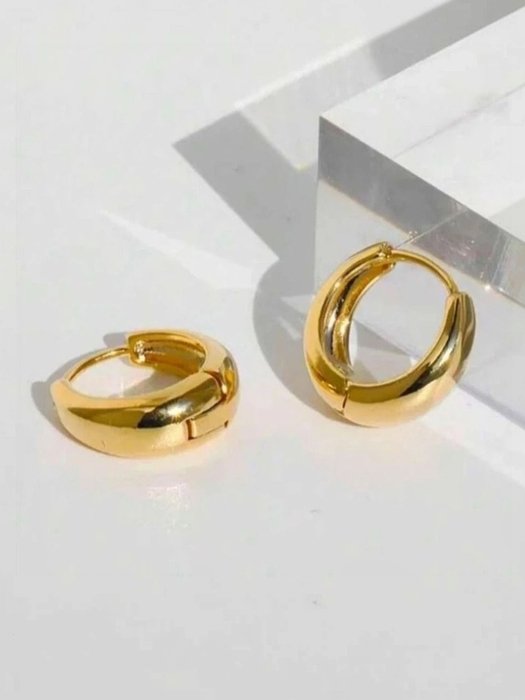 Aksha Collection Circular Hoop Earrings