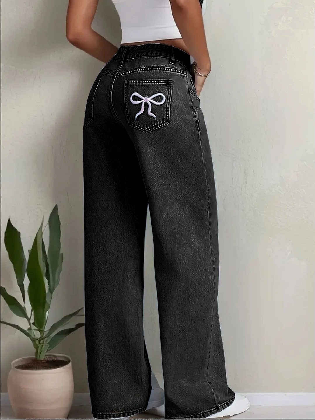 Nifty Women High-Rise Stretchable Baggy Jeans