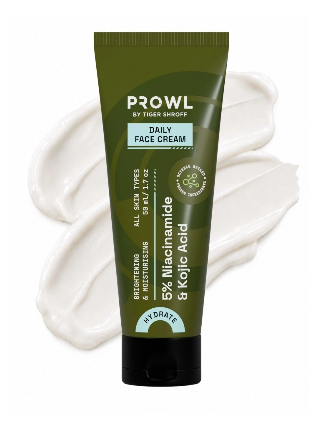 PROWL by Tiger Shroff Brightening & Moisturizing Daily Face Cream - 50 ml
