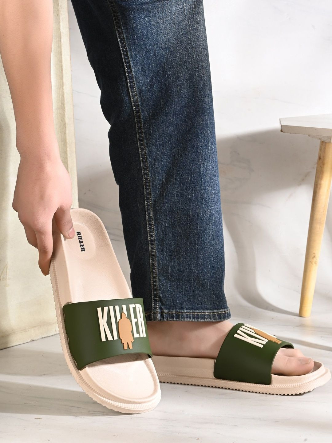 Killer Men Printed Sliders